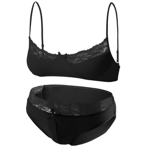 Men Sissy Intimates Bra & Panty Set - Image 10