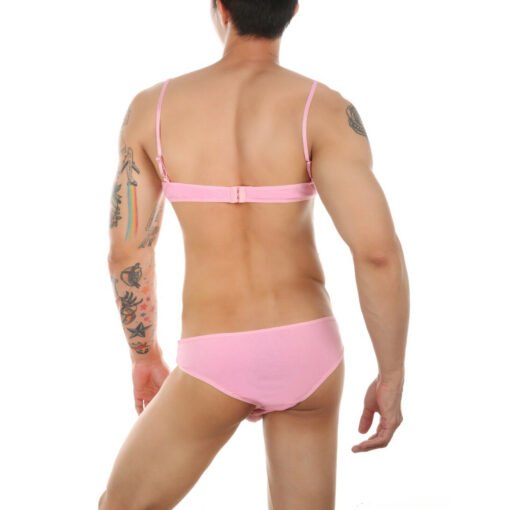 Men Sissy Intimates Bra & Panty Set - Image 5