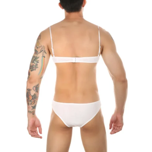 Men Sissy Intimates Bra & Panty Set - Image 16