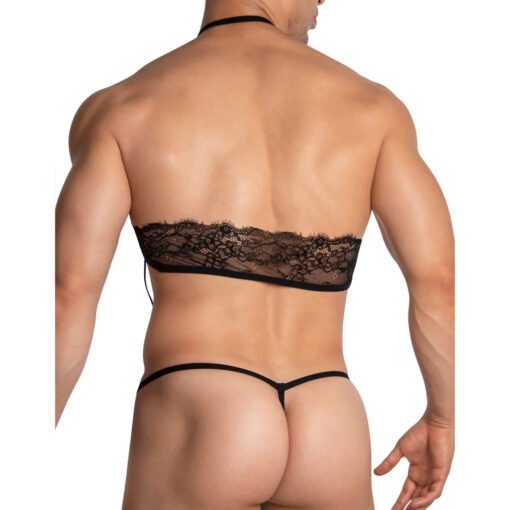 Crossdresser Strappy Lace Bodysuit - Image 4