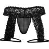 Men's Boxer Underwear 33 - ML 07369 BK 4