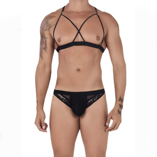 Men's Strappy Lingerie Set