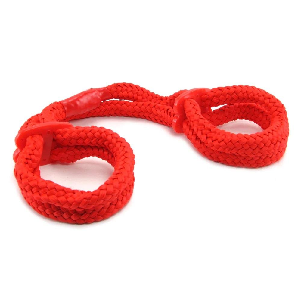 BDSM Nylon Ropes Hand Cuffs for Couples - 01048 2 BDSM Nylon Ropes Hand Cuffs for Couples - 01048 - Image 2