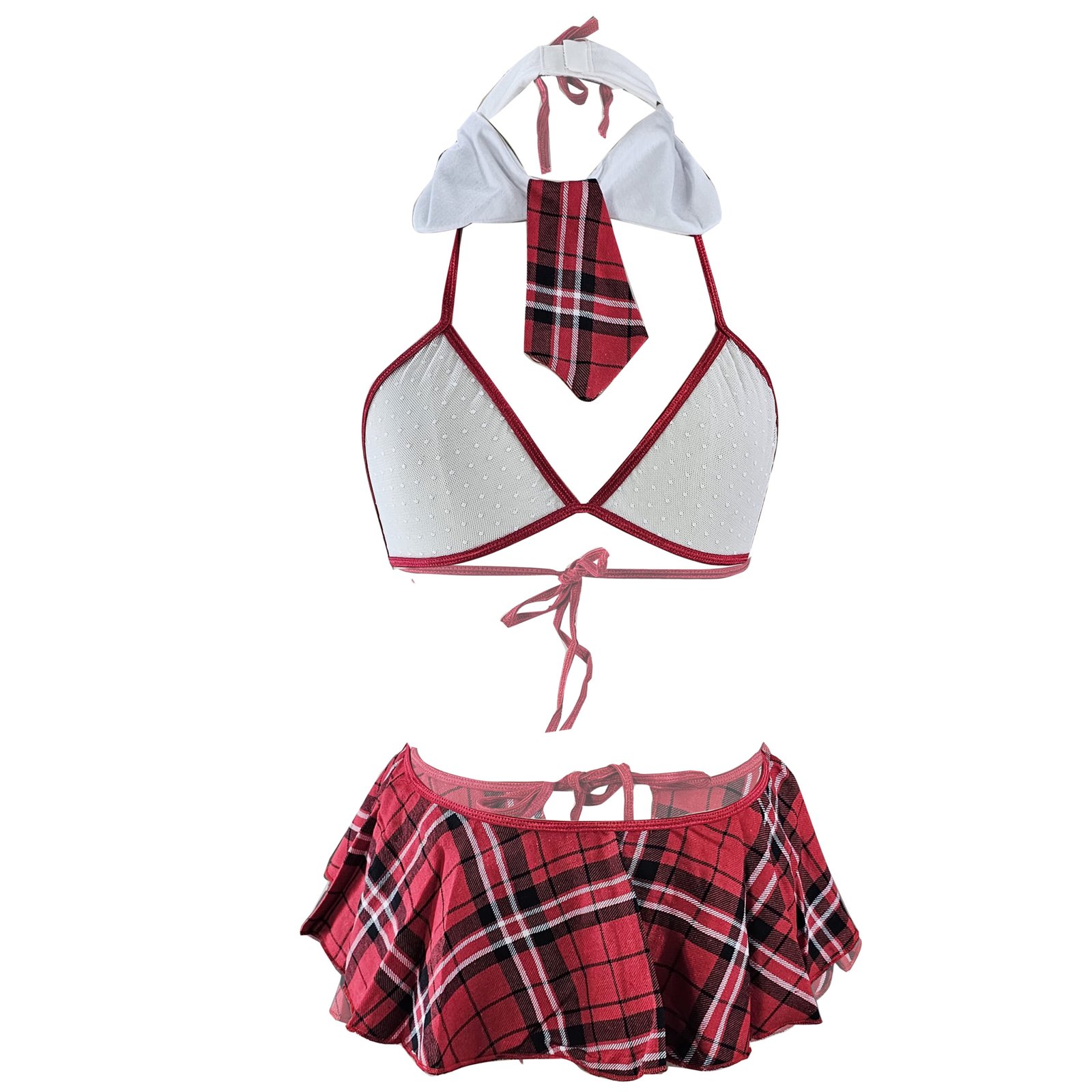 Women's School Girl Role Play Costume- 00567 4 Women's School Girl  Role Play Costume- 00567 - Image 4