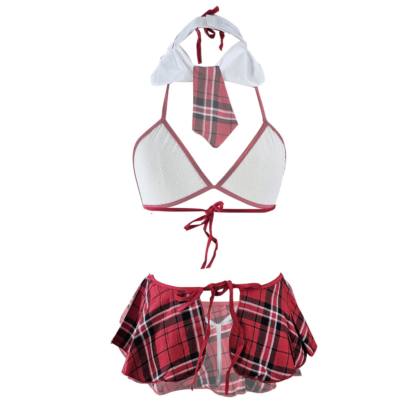 Women's School Girl Role Play Costume- 00567 5 Women's School Girl  Role Play Costume- 00567 - Image 5