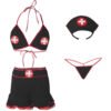Women's Nurse Roleplay Costume for Roleplay 17 - EC 00651 BK 4