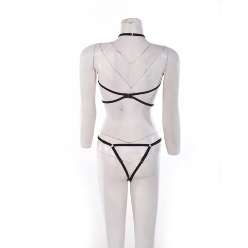 Open Cup Harness Teddy - Image 6