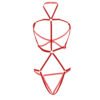 Open Cup Harness Teddy 16 - HL 61007 RD 3 1