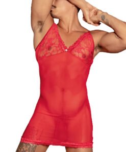 XDresser Lace Babydoll Nightdress