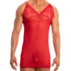 XDresser Lace Babydoll Nightdress 8 - XD 79019 RD 3